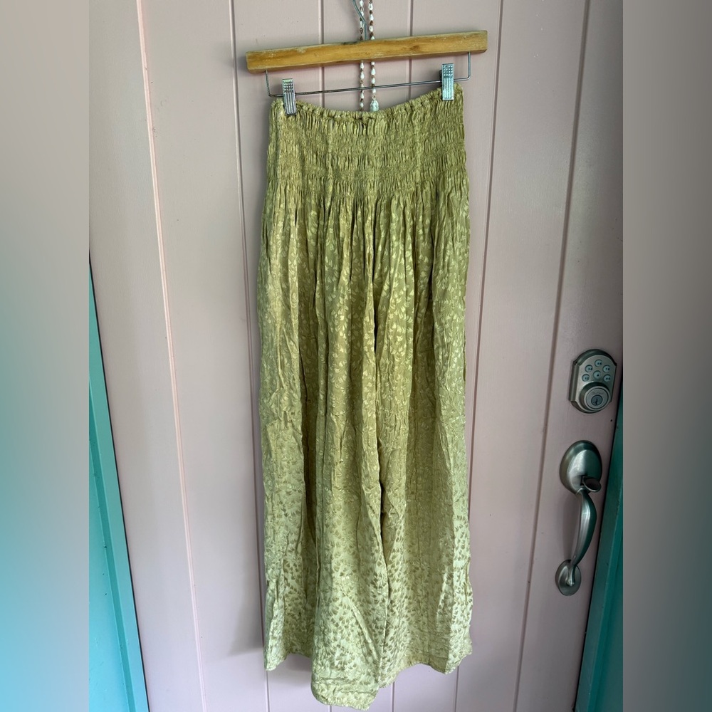 Flowy Green Pants